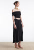 ARIA MIDI SKIRT BLACK