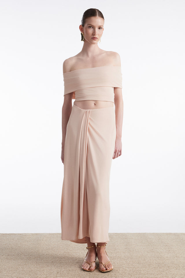 ARIA MIDI SKIRT PINK
