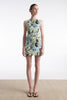 ALICE DRESS MINI FLORAL BLUE