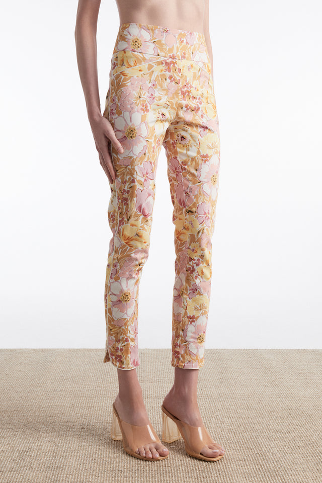 ALICE TROUSERS FLORAL PINK