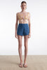 SALTWATER DENIM SHORTS BLUE