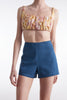 SALTWATER DENIM SHORTS BLUE