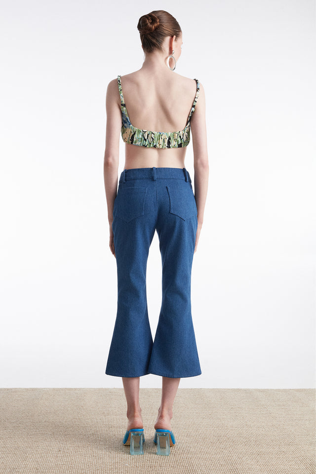 SALTWATER DENIM TROUSERS BLUE
