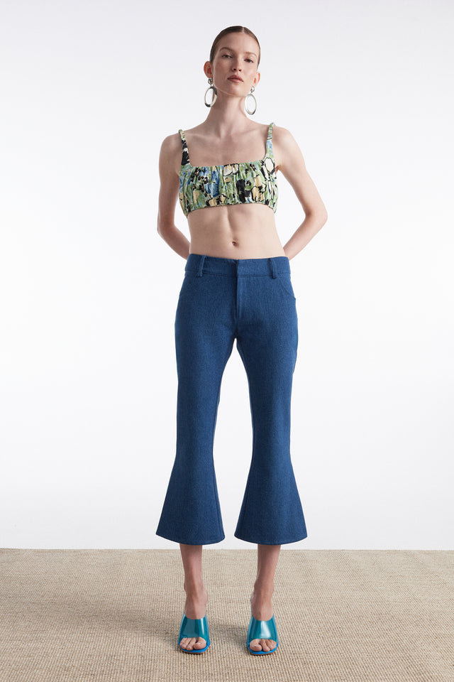 SALTWATER DENIM TROUSERS BLUE