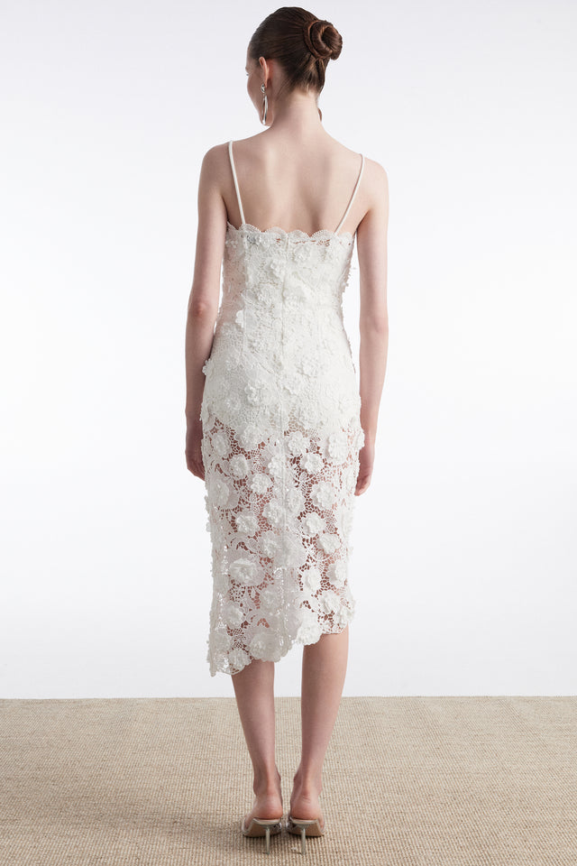 CHARLOTTE DRESS WHITE