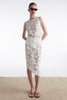 CHARLOTTE MIDI SKIRT WHITE