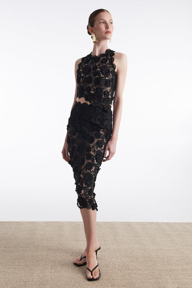 CHARLOTTE TOP BLACK