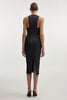 MUSE MIDI DRESS BLACK