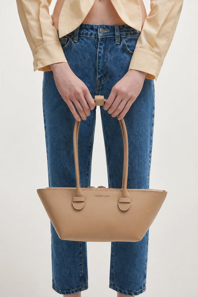 GARDENIA LEATHER BAG BEIGE