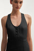 MUSE MIDI DRESS BLACK