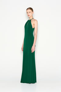 EARTH LONG DRESS GREEN