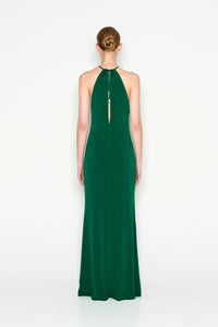 EARTH LONG DRESS GREEN