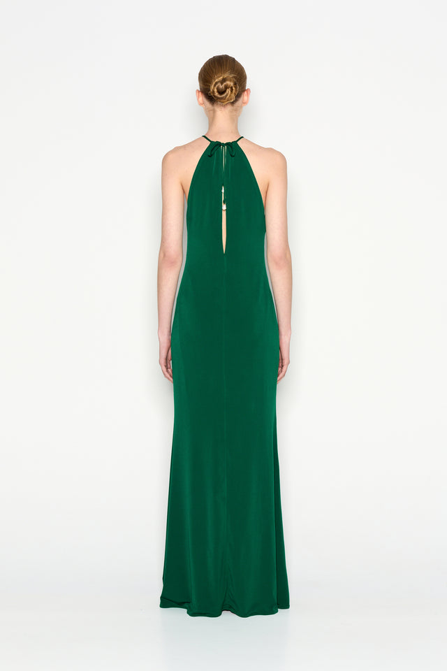 EARTH LONG DRESS GREEN