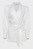 LETICIA BLAZER DRESS WHITE