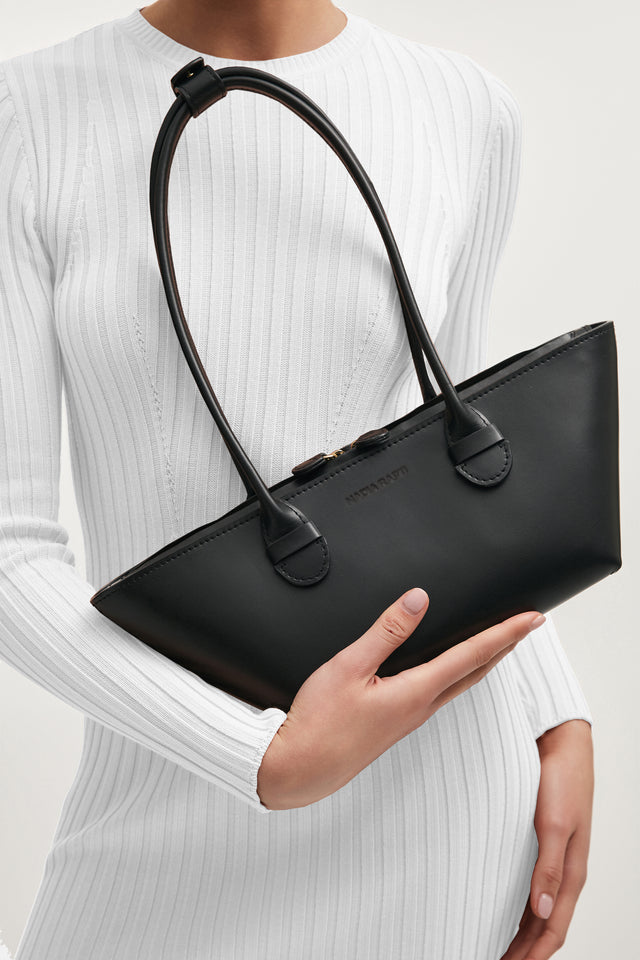 GARDENIA LEATHER BAG BLACK