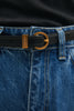 ROCKY LEATHER BELT BLACK