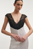 NAIA MIDI DRESS WHITE