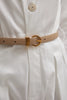 ROCKY LEATHER BELT BEIGE