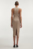MUSE MIDI DRESS GREIGE