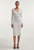 ANASA DRESS WHITE