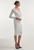ANASA DRESS WHITE