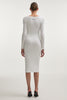 ANASA DRESS WHITE