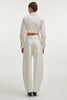 PURE CROP SHIRT WHITE