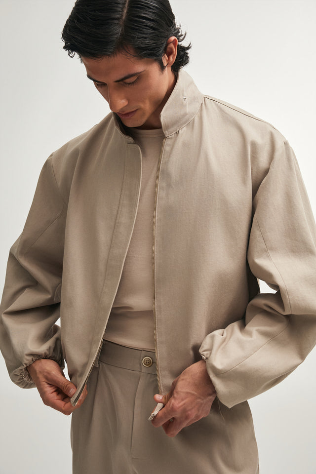 MUSE JACKET GREIGE