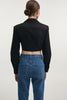 PURE CROP SHIRT BLACK