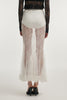 VEIL MAXI SKIRT WHITE