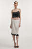 NAIA MIDI SKIRT WHITE