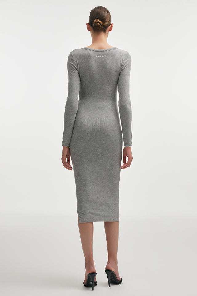 ANASA DRESS GREY