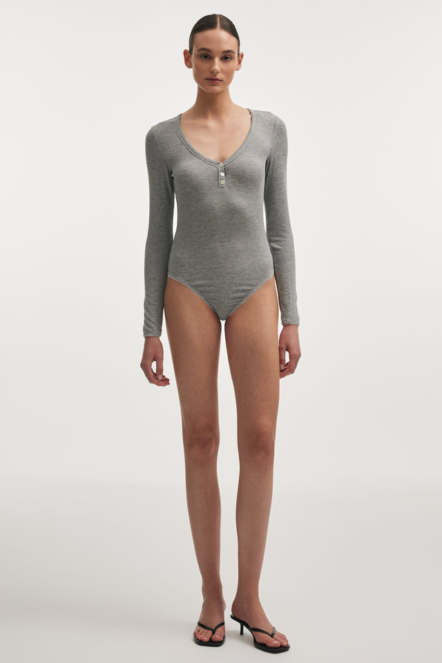 ANASA BODYSUIT GREY