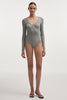 ANASA BODYSUIT GREY