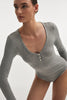 ANASA BODYSUIT GREY