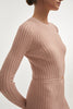 FEMME KNITTED MINI DRESS PINK