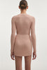 FEMME KNITTED MINI DRESS PINK