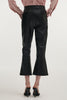 TEMPEST LEATHER CAPRI TROUSERS BLACK
