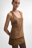 WHITNEY TOP BROWN