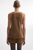WHITNEY TOP BROWN