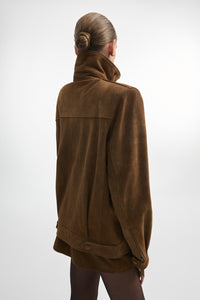 GUARDIAN LEATHER JACKET BROWN