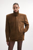 GUARDIAN LEATHER JACKET BROWN
