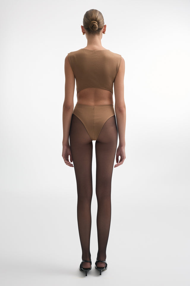 BROOKE BODYSUIT BROWN