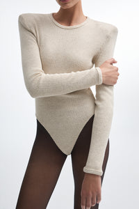 OLIVIA BODYSUIT BEIGE