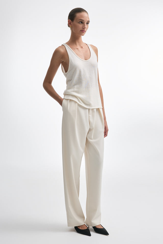 WHITNEY TOP ECRU