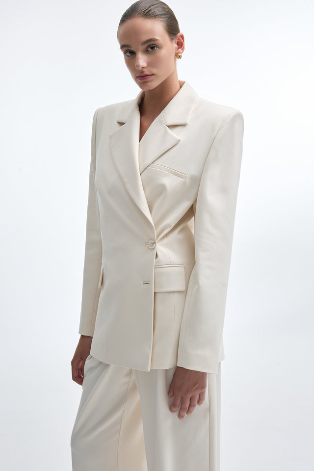 DYNASTY BLAZER ECRU