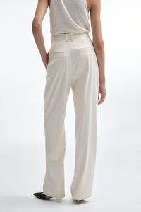 DYNASTY TROUSERS ECRU