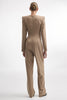 NIGHT SHIFT JUMPSUIT BEIGE