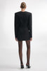 NIGHT SHIFT BLAZER DRESS BLACK