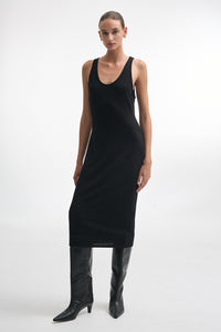 WHITNEY SLEEVELESS DRESS BLACK